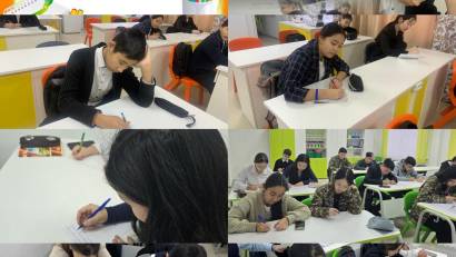 “Өзіме хат: мен отбасымда не өзгерткім келеді?” тақырыбында хат алмасу 